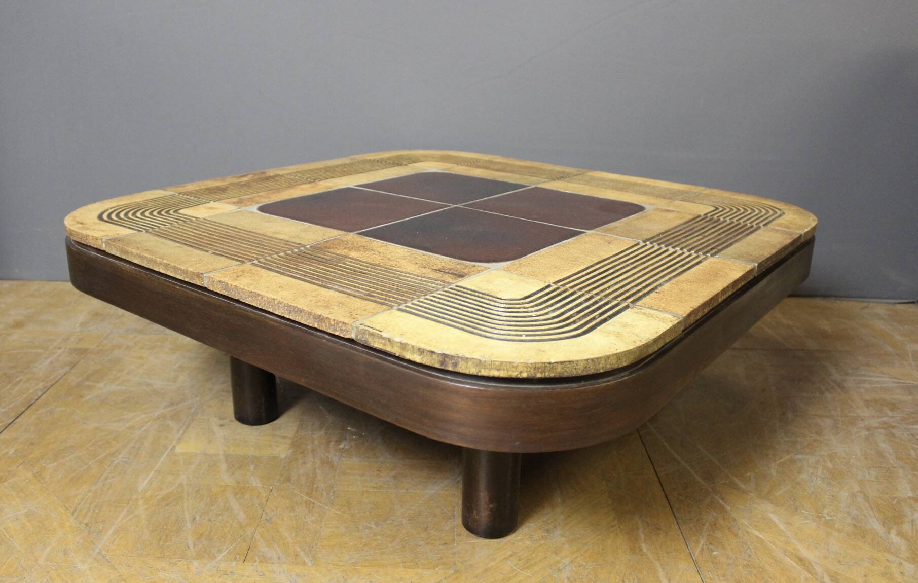 Coffee table by Roger Capron, model Mambo, 1974.