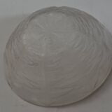 Suite of 3 crystal thistle cups - René Lalique.