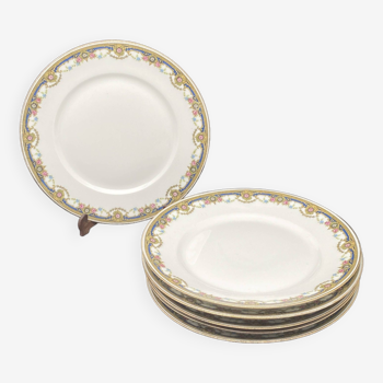 Limoges porcelain cheese or dessert plates