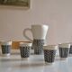 Roger Capron (1922 2006) orangeade service in enamelled tin earthenware