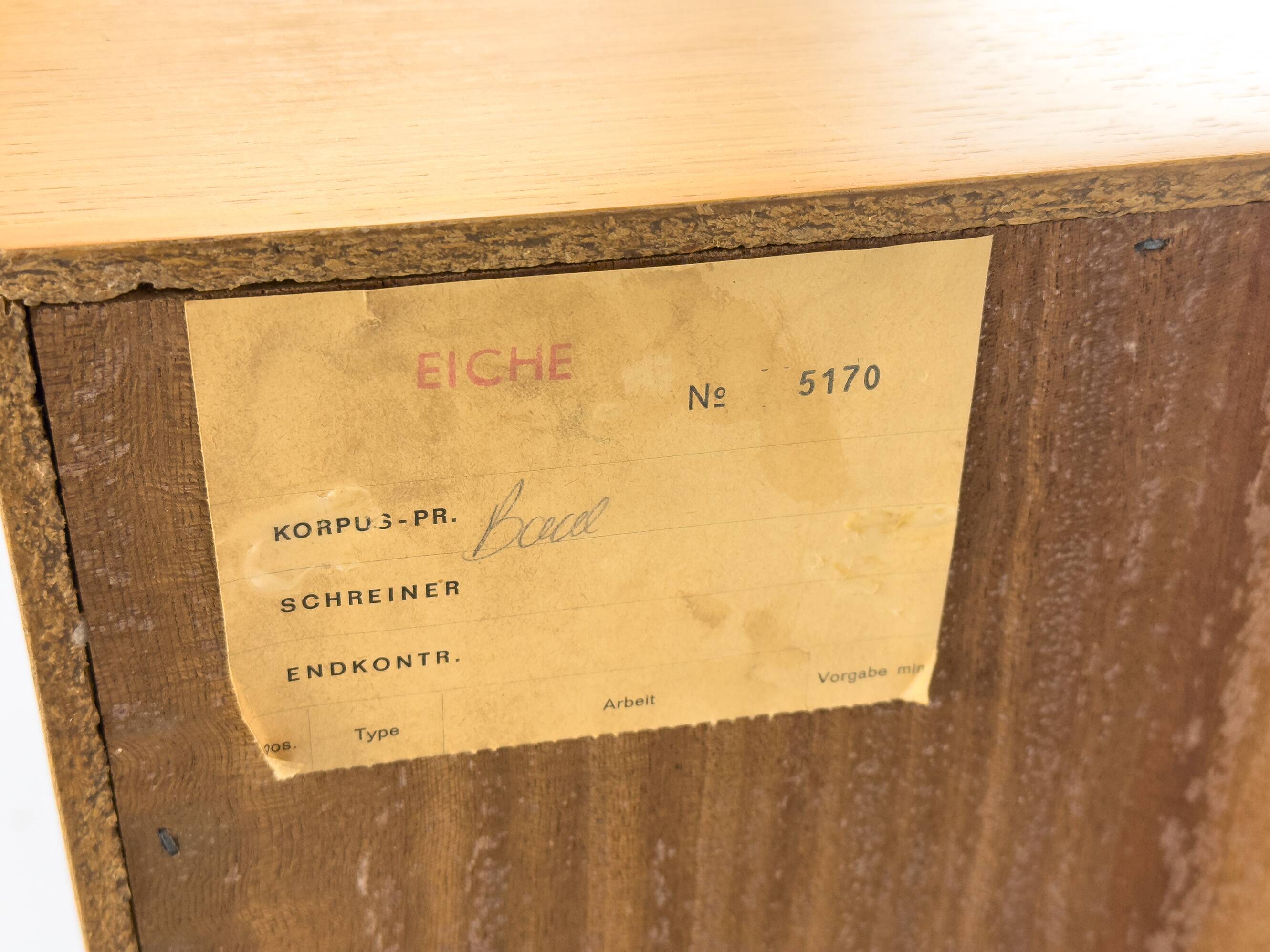 Vintage Oak Book Shelf from Wk Möbel, 1970s