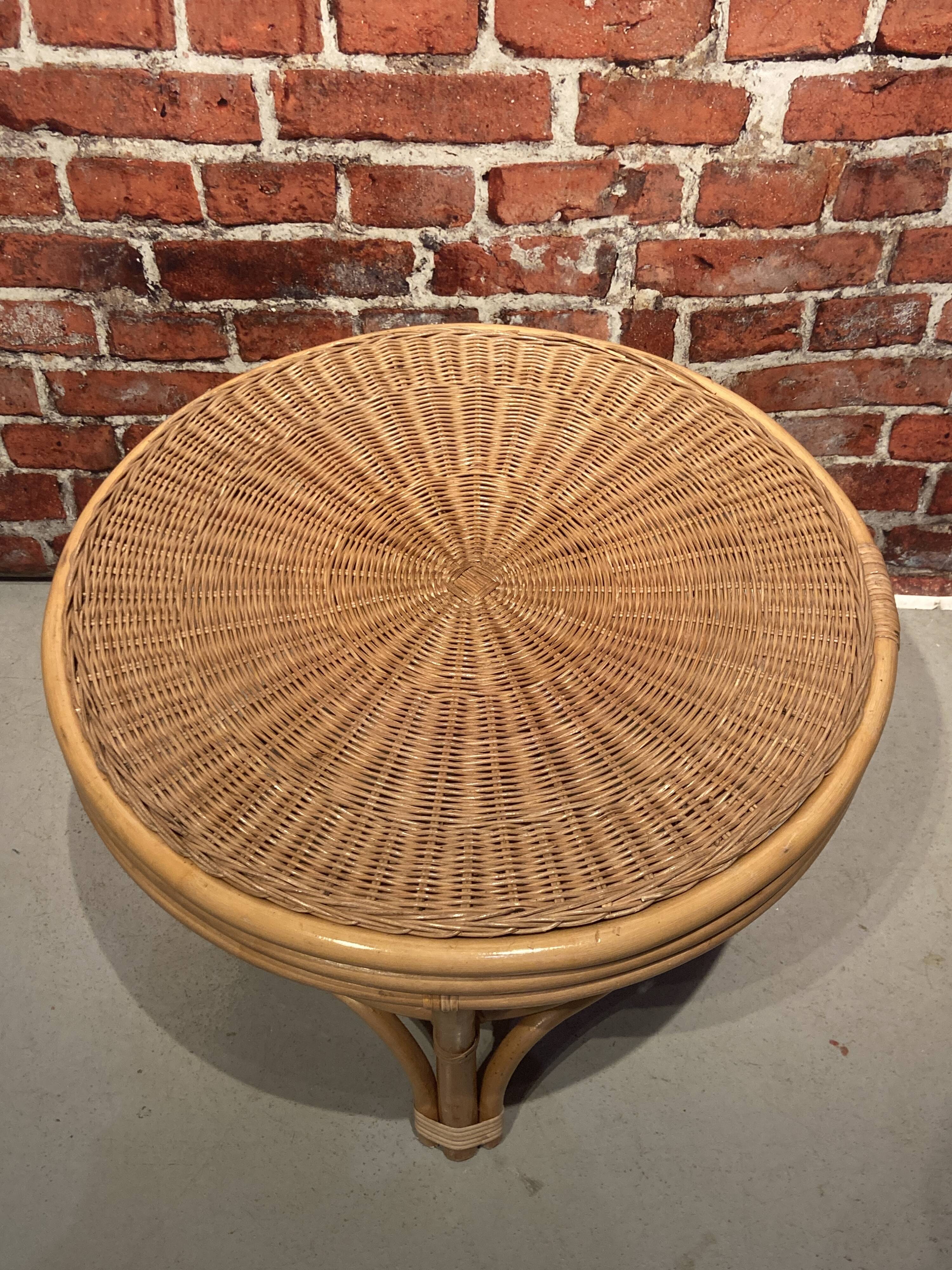 Rattan garden furniture