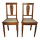 Art Deco pair of chairs