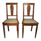 Paire de chaises Art Déco