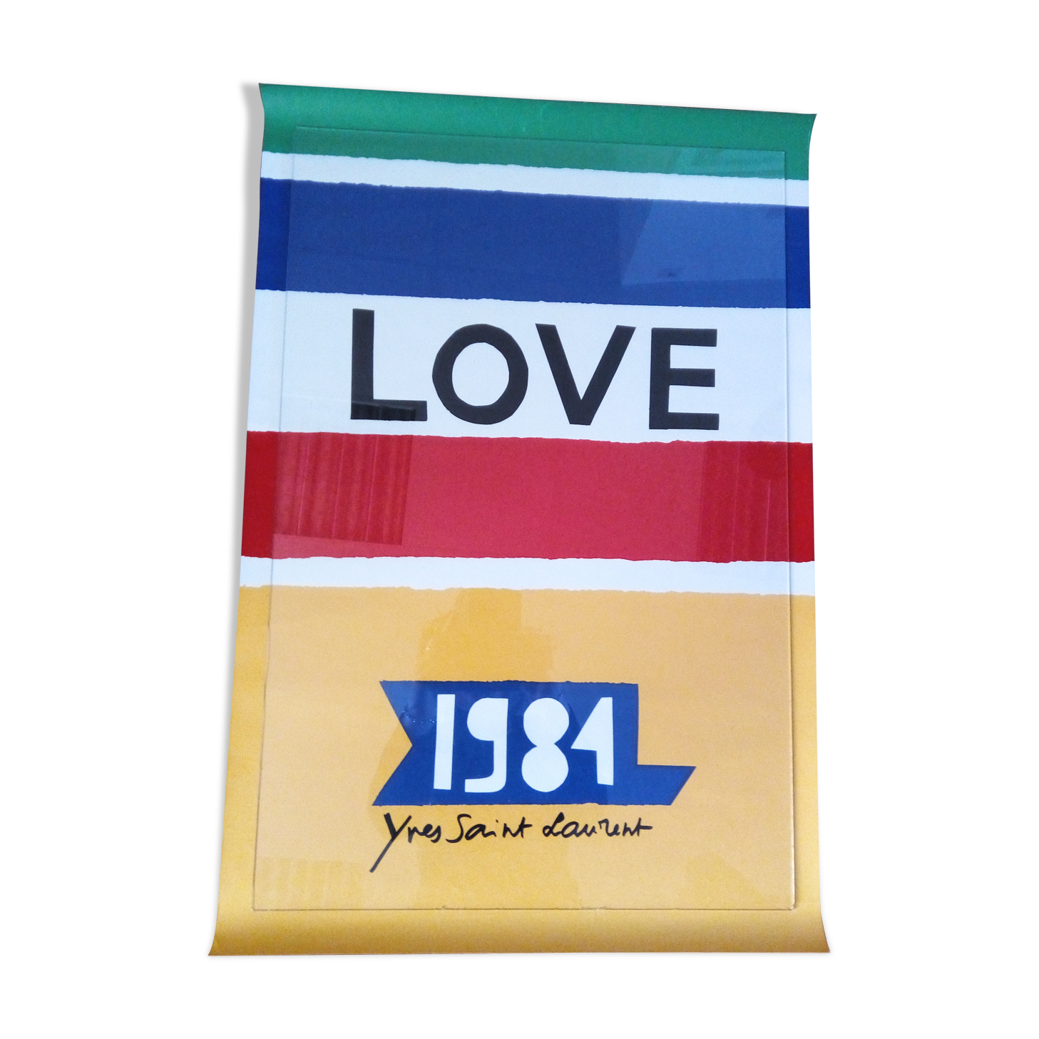 Original poster Love Yves Saint Laurent