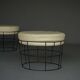 Mid-century Panton style String stools. 1960s