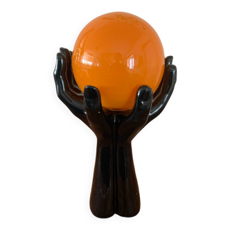 Vintage 70s hand lamp