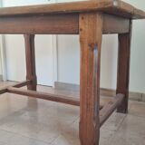 Solid wood table