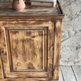 Solid wood sideboard