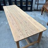 Large 20th century pine community table