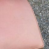 Paire de chaises de chambre vintage à dossier bas des années 30/50