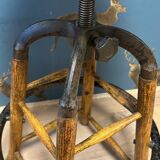Set of 3 industrial stools