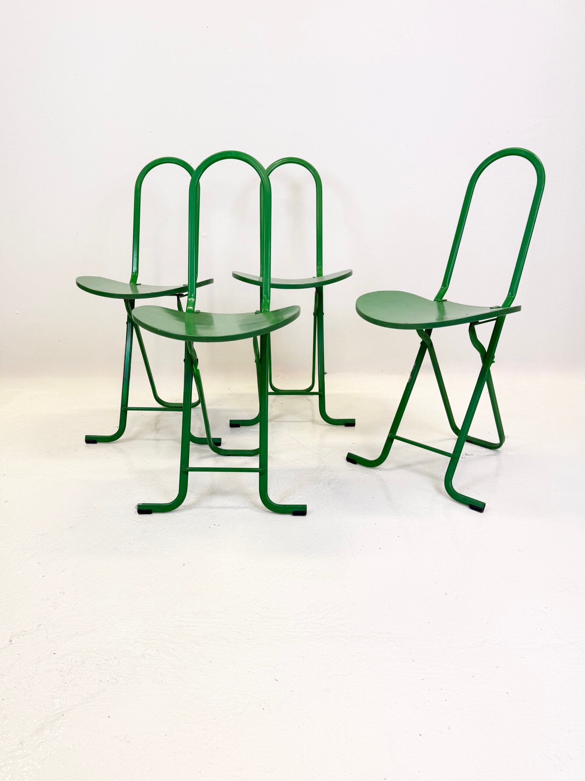 Set of 4 "Dafne" chairs by Gastone Rinaldi, 1970s