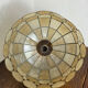 Grande suspension en nacre et laiton 