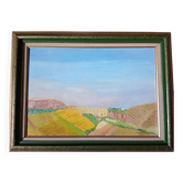 Huile sur toile