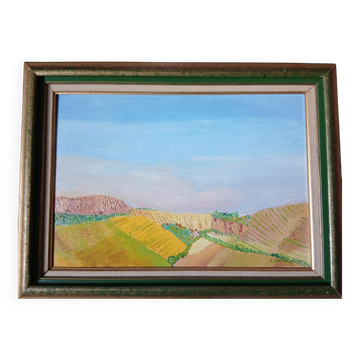 Oil on canvas