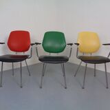 Mid-Century Armchairs from Drabert, 1960s, Set of 3