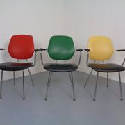 Mid-Century Armchairs from Drabert, 1960s, Set of 3