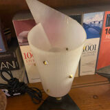 Lamp in bakelite and brass 50s