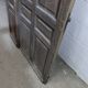 Oak entrance door on hinges L 130 x H 200 cm