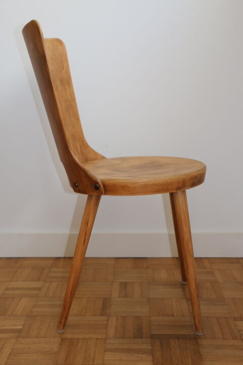 2 chairs baumann "dove" clear beech