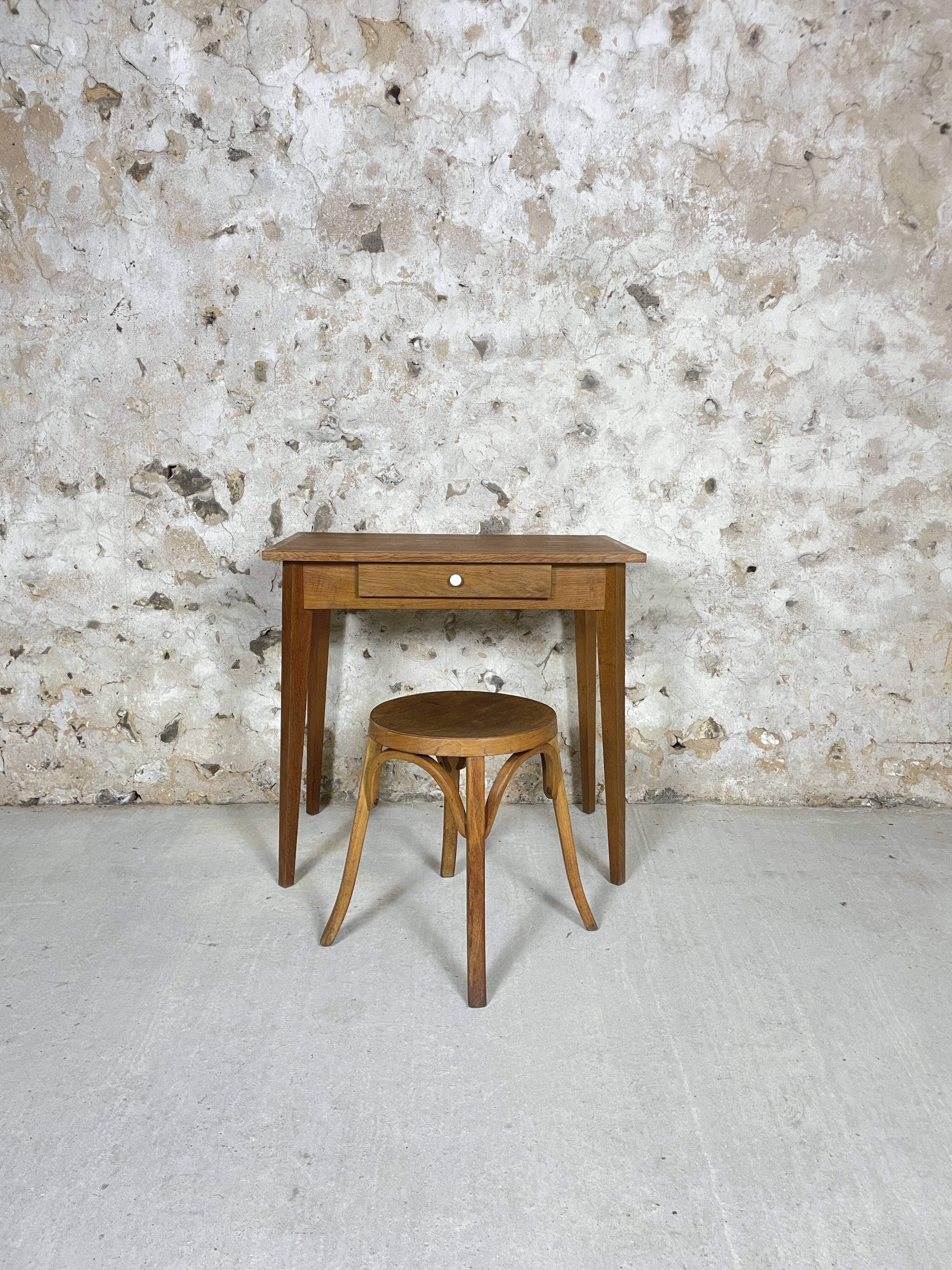 Bureau pieds compas