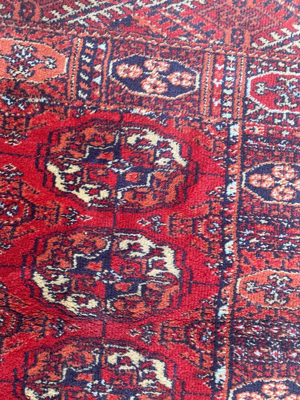 Carpet designs bukhara in wool 70x144 cm