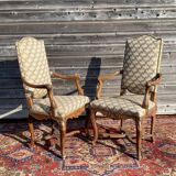 Pair of Reguence Style Chairs 19th Century