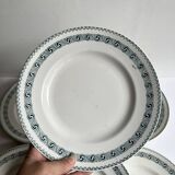 Assiettes Terre de fer Moulins des loups et hamage