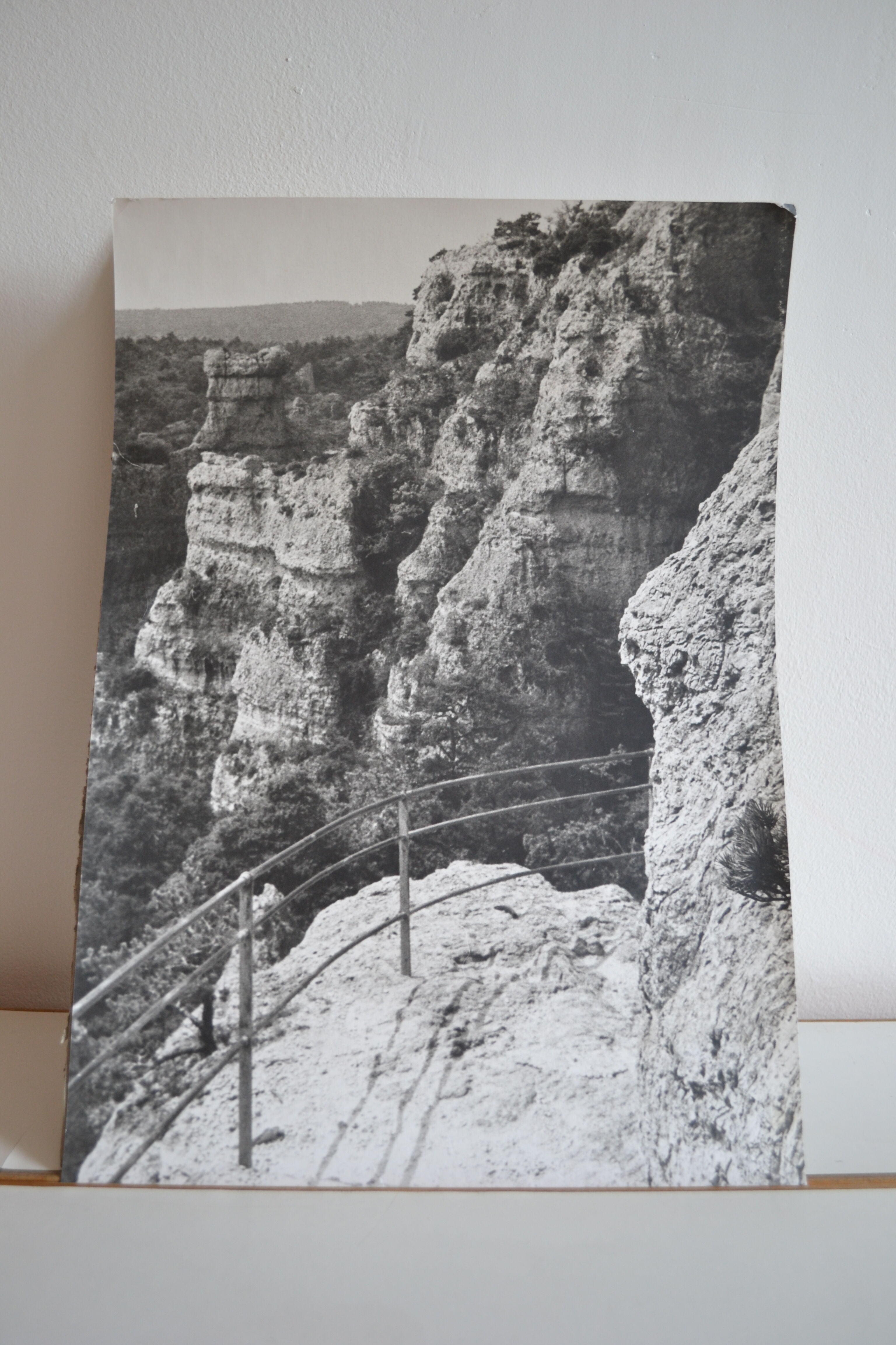 Anonymous silver photo gorges du verdon circa 1970