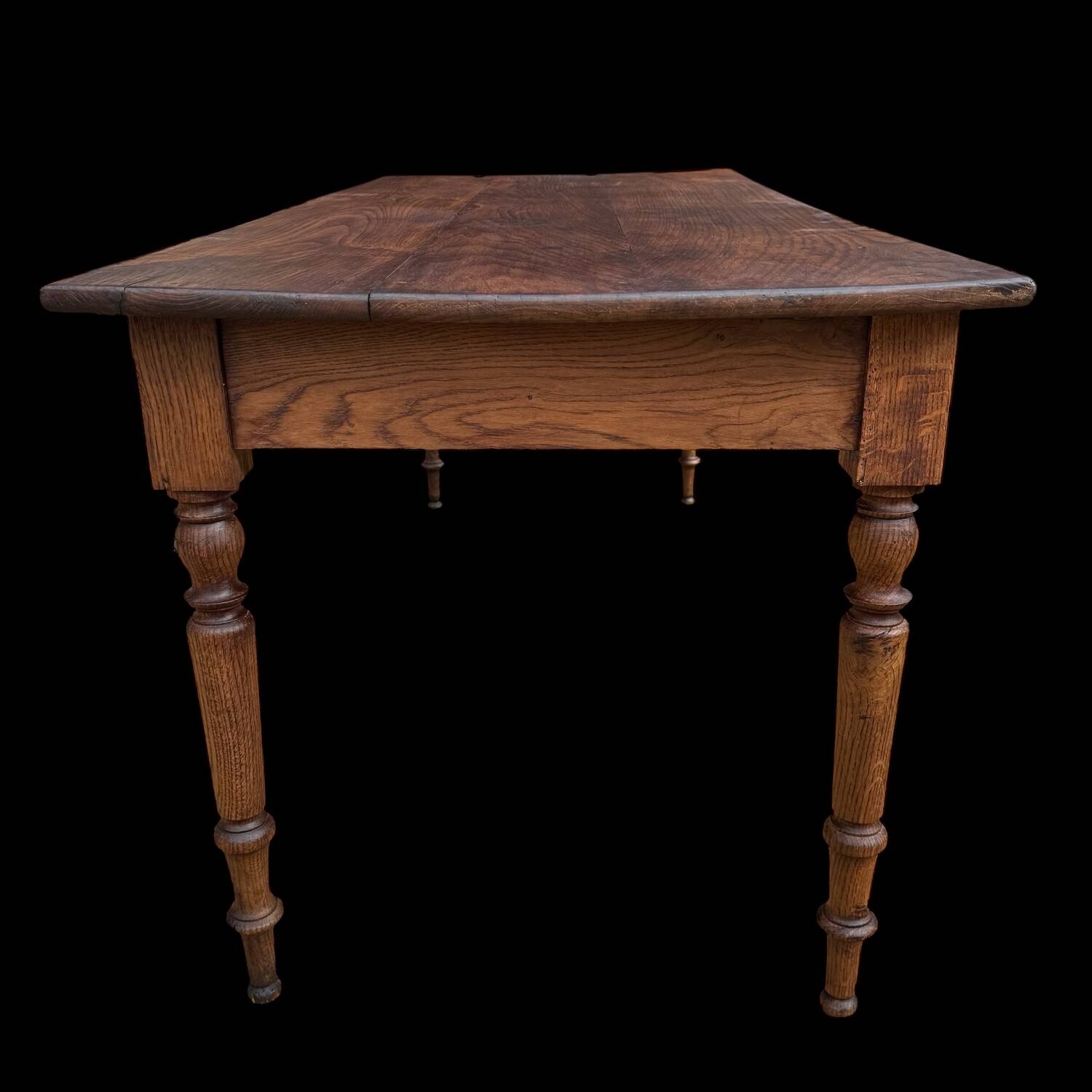 Louis Philippe oak table, 19th century, France