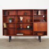 Teak bookcase, Danish design, 1970s, production: Denmark