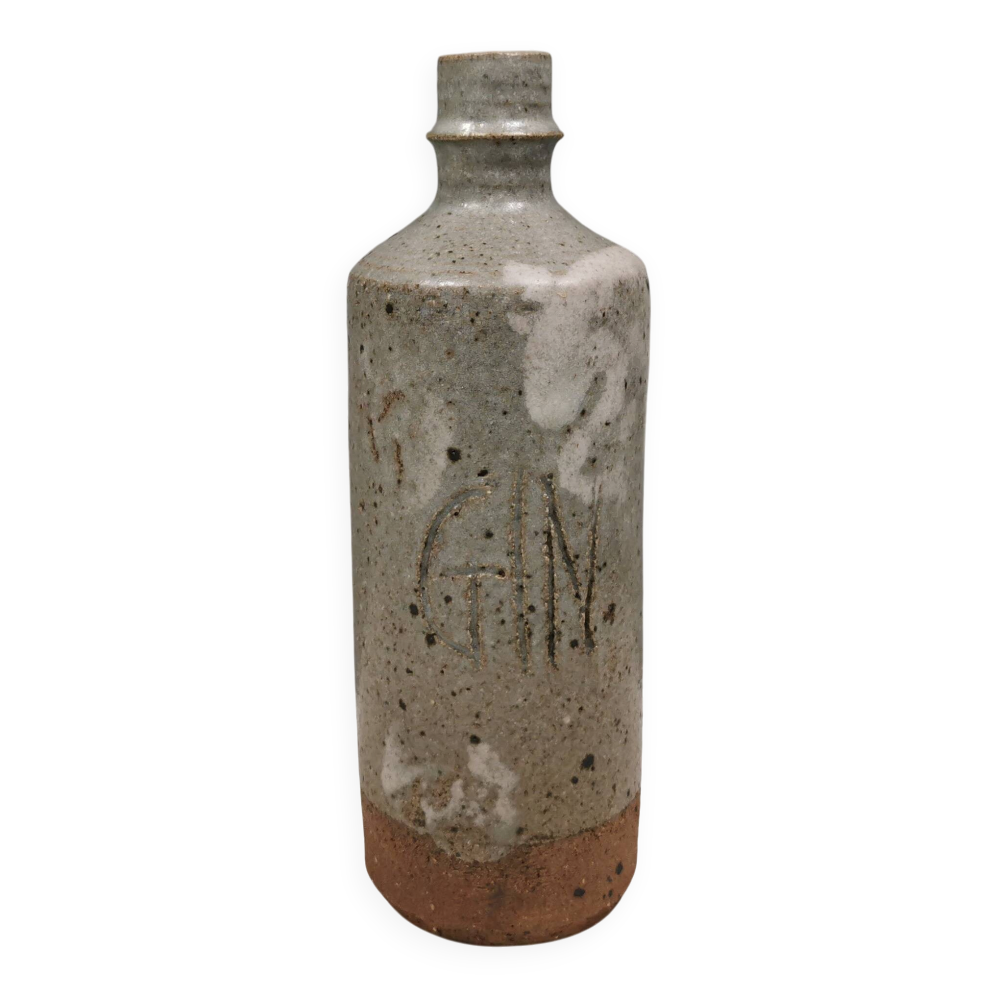 Ceramic bottle/vase, Danish from 1970-80.