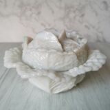Bonbonnière form opaline cabbage