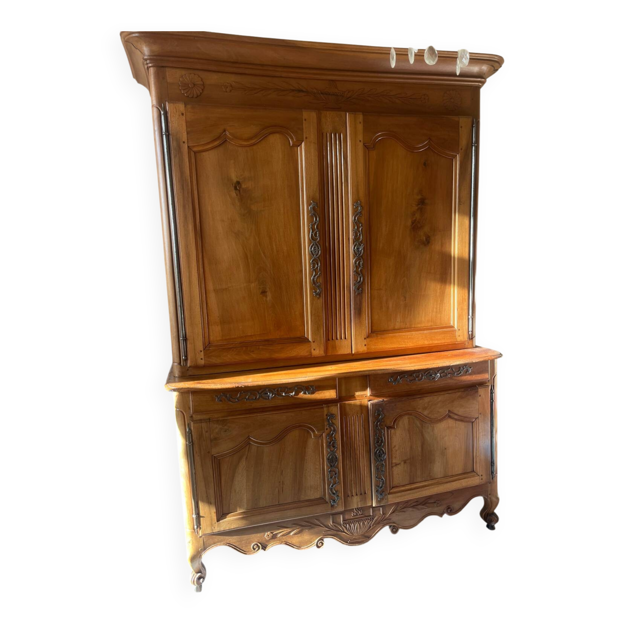 Louis XV two-part buffet, late 18th century