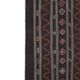 Vintage Turkish kilim, handwoven, 227x324 cm.