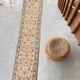 Vintage Beige Grey-Blue Runner Rug
