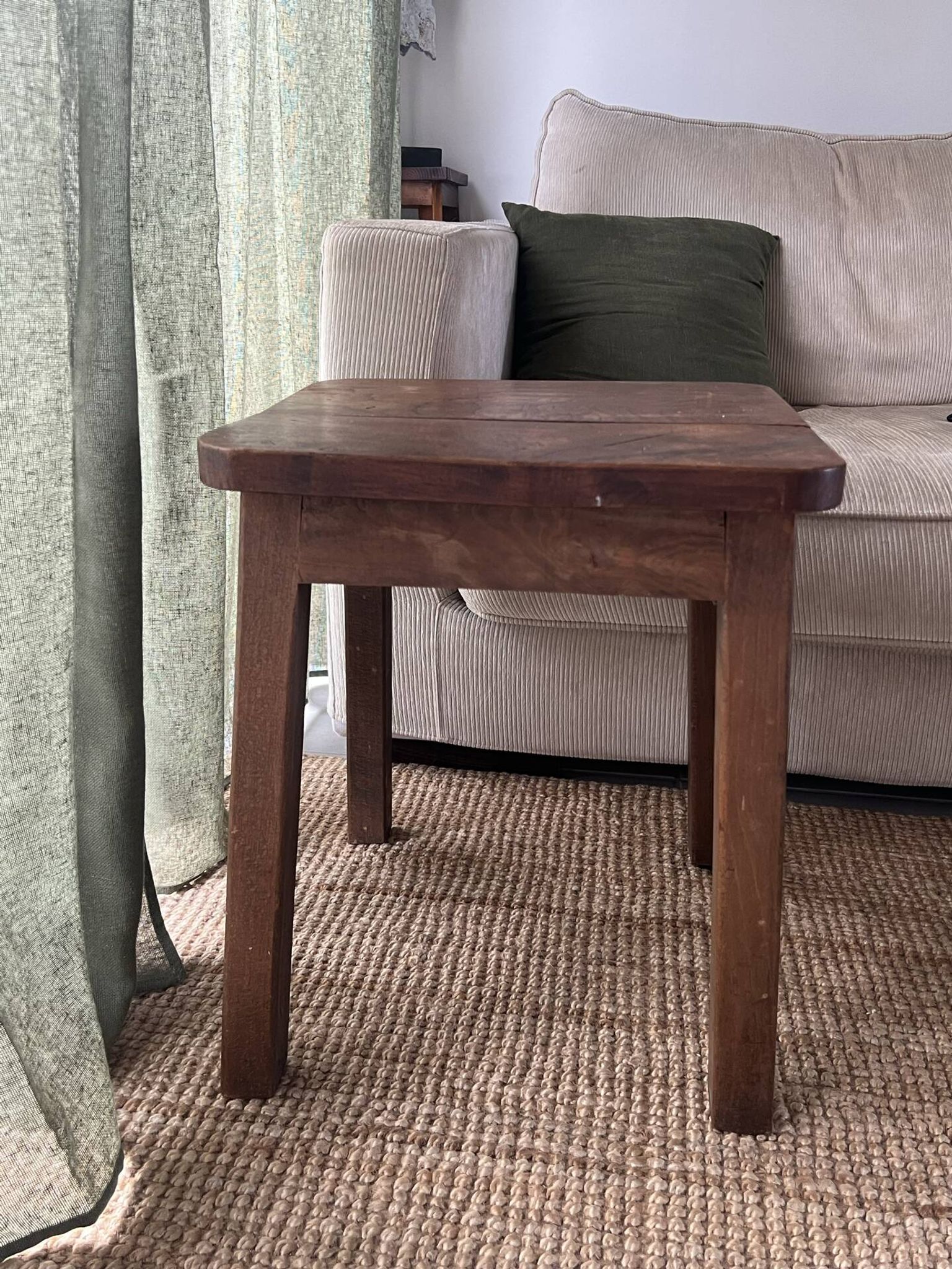 Old wooden stool