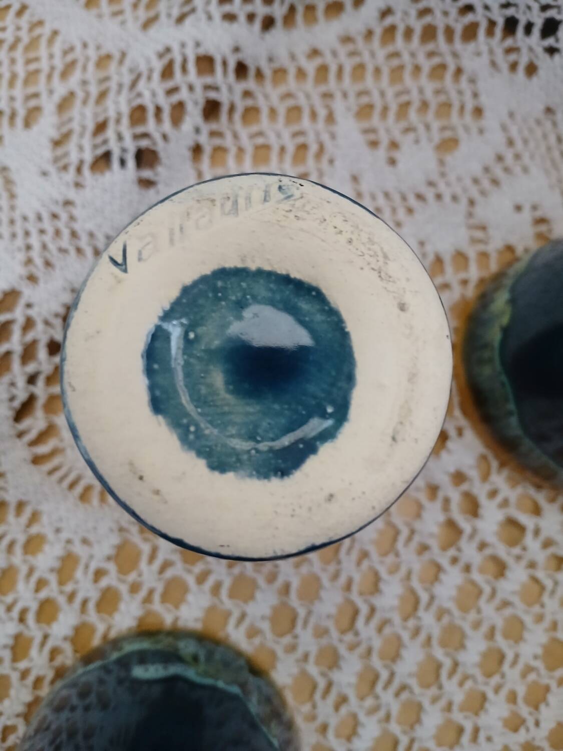 5 old Vallauris mugs / mazagrans