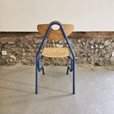School chair 1980 1990 Modernist design