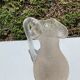 Carafe refresher pitcher baccarat or st louis frosted crystal twisted handle