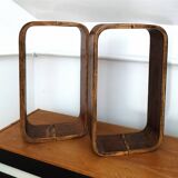Czech Decorative Shelves attributed to Ludvik Volak , 1960s, Set of 3