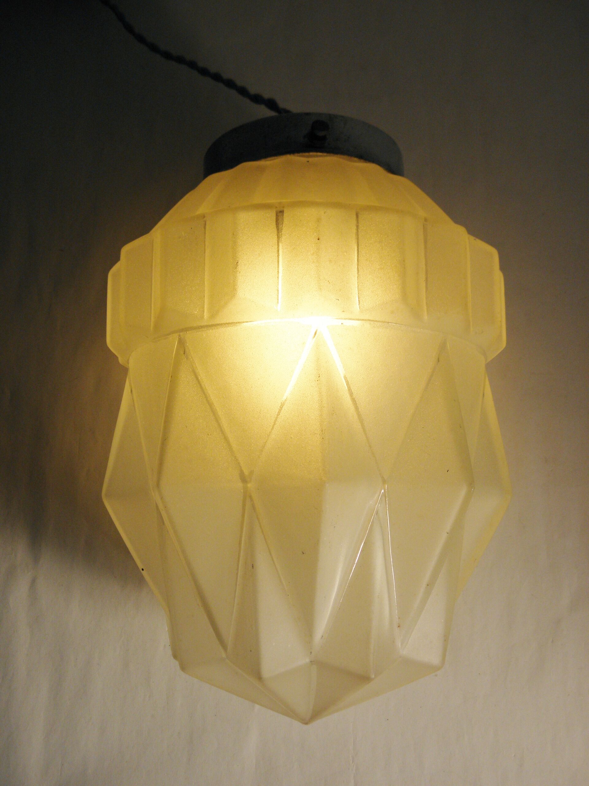 Art Deco pendant lamp