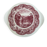 Grünstadt Keramik pie dish pink