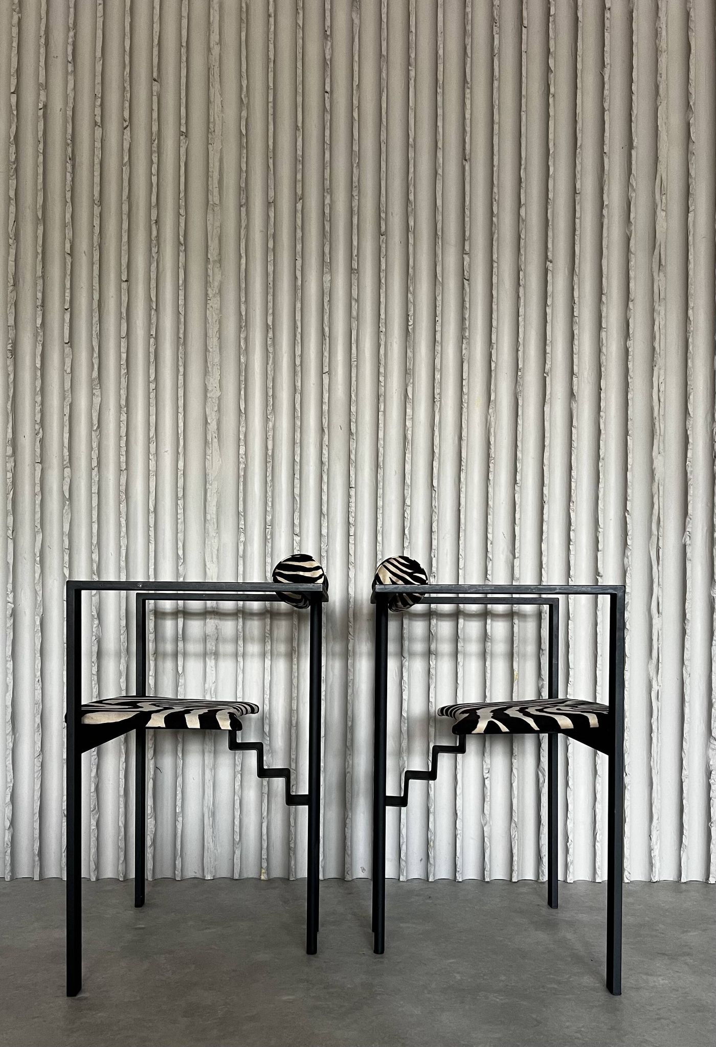 Trix Chairs by Karl-Friedrich Förster for KFF Set of Two | Newly Upholstered