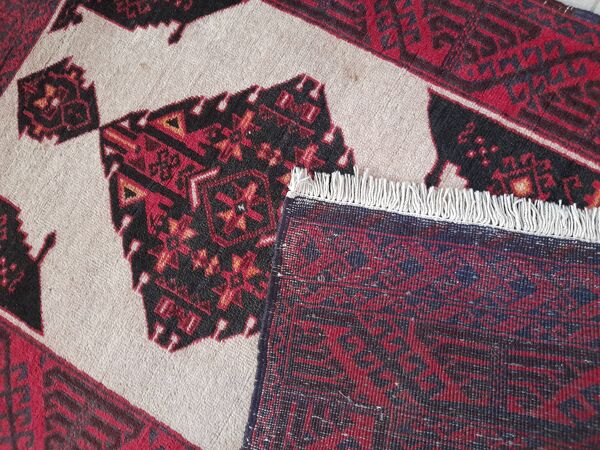 Tapis afghan 153 x 88 cm