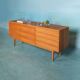Vintage blond sideboard 60s minimalist credenza