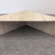 Pair of Italian travertine coffee tables by Up & Up circa 1970