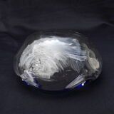 Glass pate trinket bowl