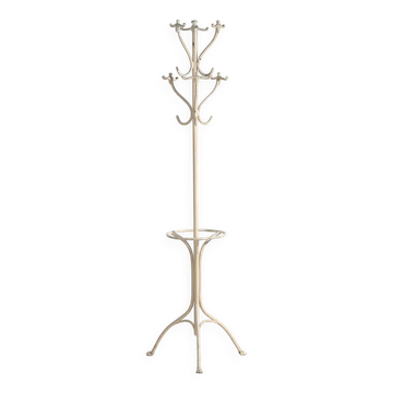 Ancien porte-manteau en fer blanc (c.1920)